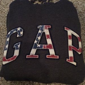 SOLD ON MERCARI Men’s Gap USA Hoodie M